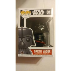 Damaged Box Funko Pop! Star Wars 01 Darth Vader Pop Vinyl Action Figure Bobble Head FU2300